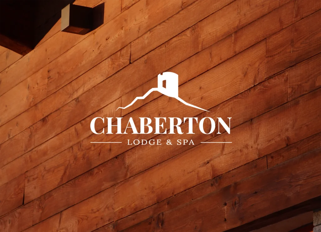 Chaberton Lodge & Spa - logo design - Luxury Escape Home - DROPSHOT