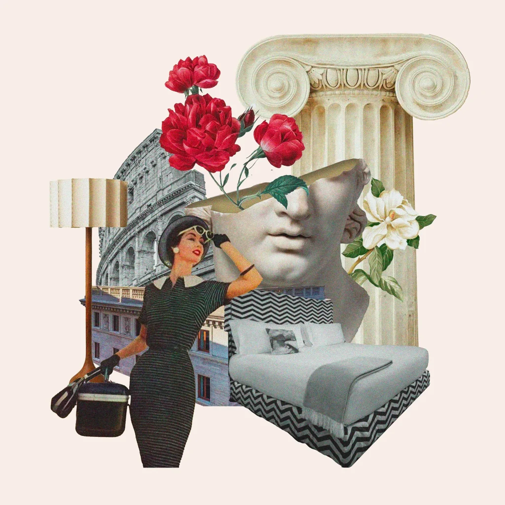 Luxury Marketing Agency - Collage art - DROPSHOT
